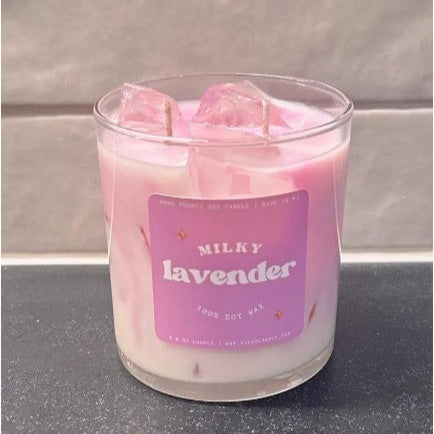 Iced Lavender Latte Candle