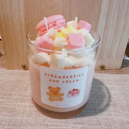 Strawberries and Cream Candle