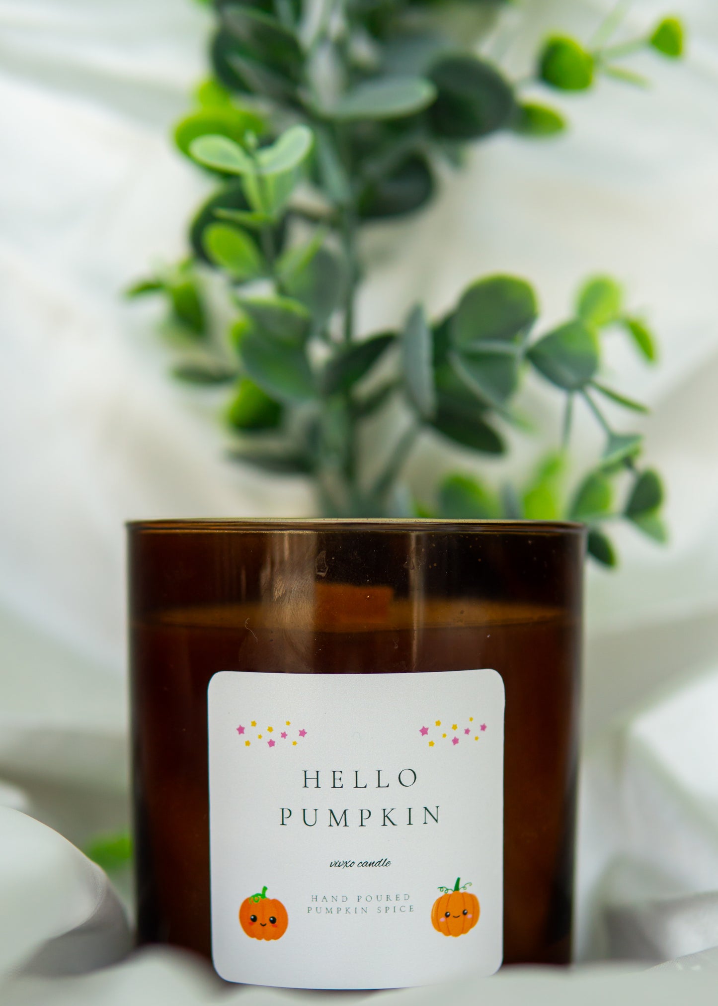 Hello Pumpkin Candle