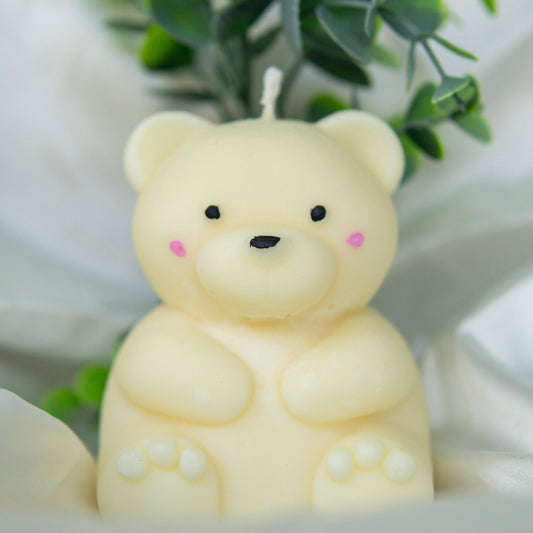 Blush Polar Bear Candle