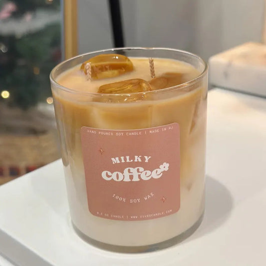 Iced Coffee Latte Candle